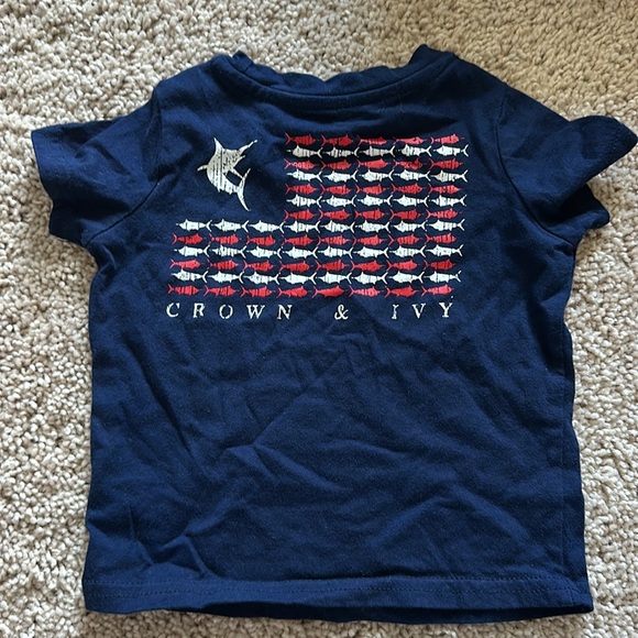 Crown & Ivy baby 12 mo t shirt - Picture 4 of 4